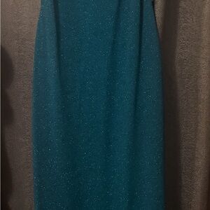 Elegant Teal Dress
